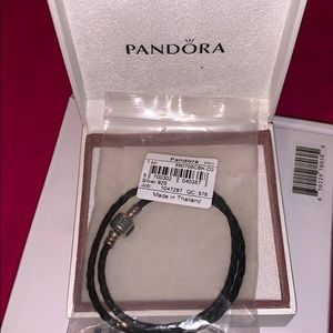 leather pandora bracelet